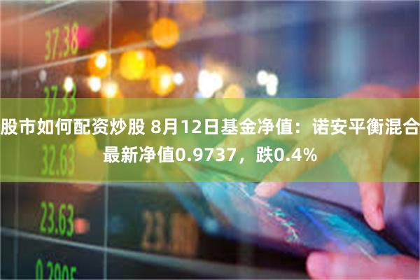 股市如何配资炒股 8月12日基金净值：诺安平衡混合最新净值0.9737，跌0.4%