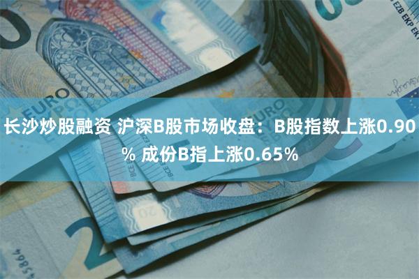 长沙炒股融资 沪深B股市场收盘：B股指数上涨0.90% 成份B指上涨0.65%