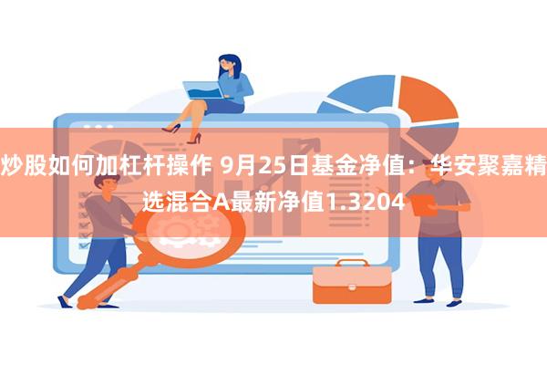 炒股如何加杠杆操作 9月25日基金净值：华安聚嘉精选混合A最新净值1.3204